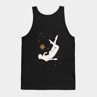 Astro Celestial Feminine Abstract Bodycare Prints Tank Top